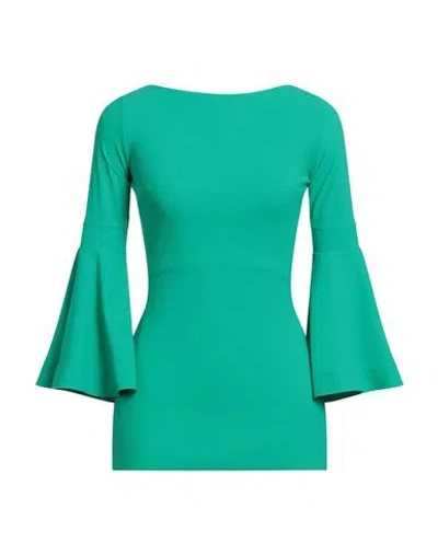 Chiara Boni La Petite Robe Woman Mini Dress Green Size 2 Polyamide, Elastane