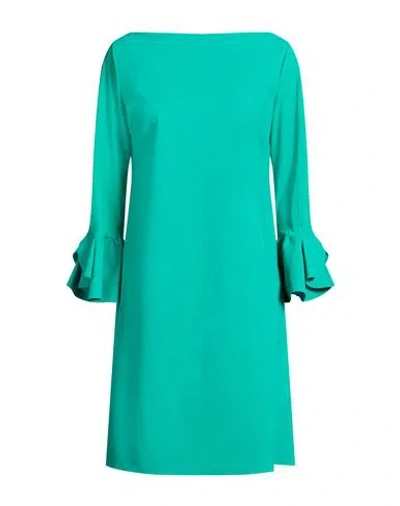 Chiara Boni La Petite Robe Woman Mini Dress Green Size 8 Polyamide, Elastane In Multi