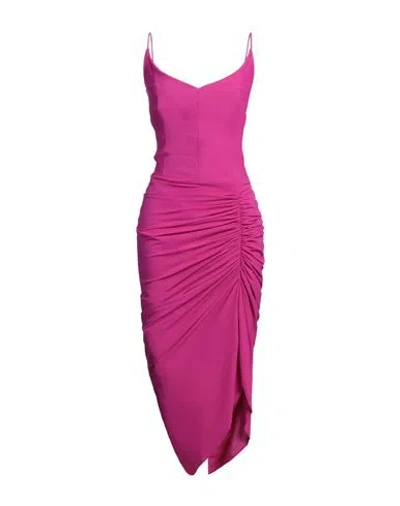 Chiara Boni La Petite Robe Woman Mini Dress Mauve Size 12 Polyamide, Elastane In Purple
