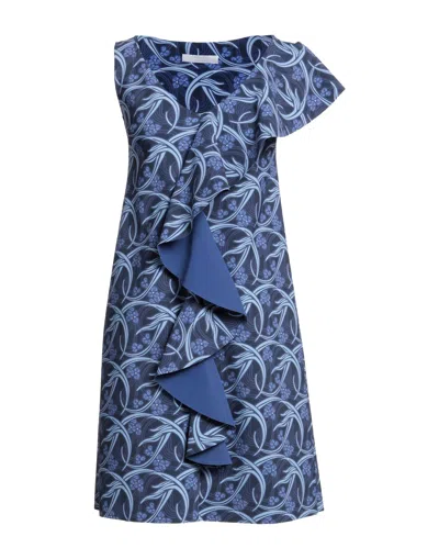 Chiara Boni La Petite Robe Short Dresses In Blue