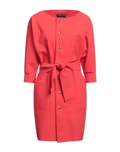 Chiara Boni La Petite Robe Woman Mini Dress Red Size 2 Polyamide, Elastane