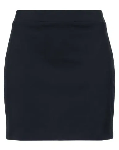 Chiara Boni La Petite Robe Woman Mini Skirt Black Size 2 Polyamide, Elastane In Blue