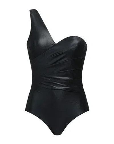 Chiara Boni La Petite Robe Woman One-piece Swimsuit Black Size 4 Polyamide, Elastane