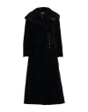 Chiara Boni La Petite Robe Woman Overcoat & Trench Coat Black Size L Polyamide, Elastane