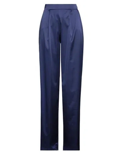 Chiara Boni La Petite Robe Woman Pants Blue Size 10 Polyamide, Elastane