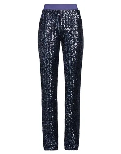 Chiara Boni La Petite Robe Woman Pants Blue Size 2 Polyester