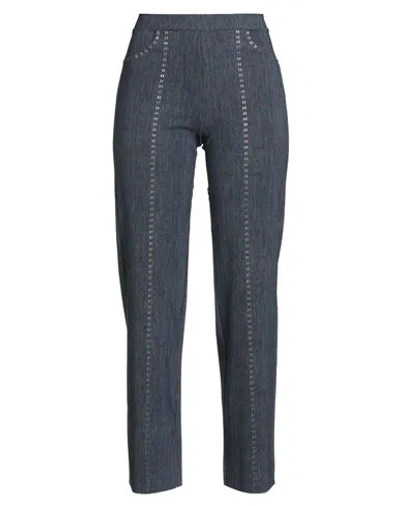 Chiara Boni La Petite Robe Woman Pants Blue Size 6 Polyamide, Elastane