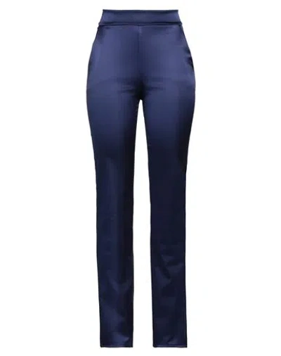 Chiara Boni La Petite Robe Woman Pants Blue Size 6 Polyamide, Elastane