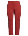 Chiara Boni La Petite Robe Woman Pants Brick Size 10 Polyamide, Elastane In Red
