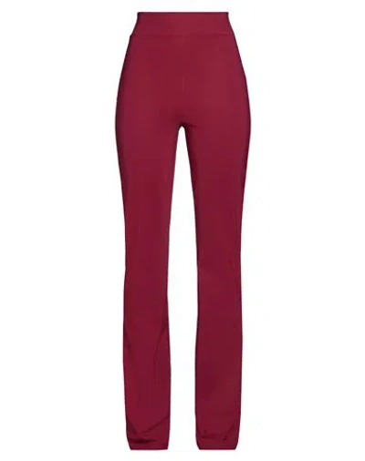 Chiara Boni La Petite Robe Woman Pants Burgundy Size 4 Polyamide, Elastane In Red