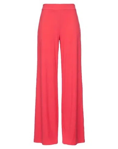 Chiara Boni La Petite Robe Woman Pants Coral Size 8 Polyamide, Elastane In Pink