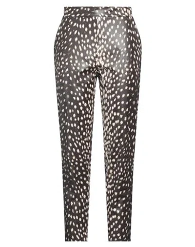 Chiara Boni La Petite Robe Woman Pants Dark Brown Size 6 Polyamide, Elastane, Polyurethane
