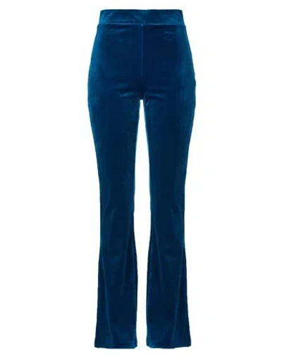 Chiara Boni La Petite Robe Woman Pants Deep Teal Size 10 Polyester, Polyamide, Elastane In Blue