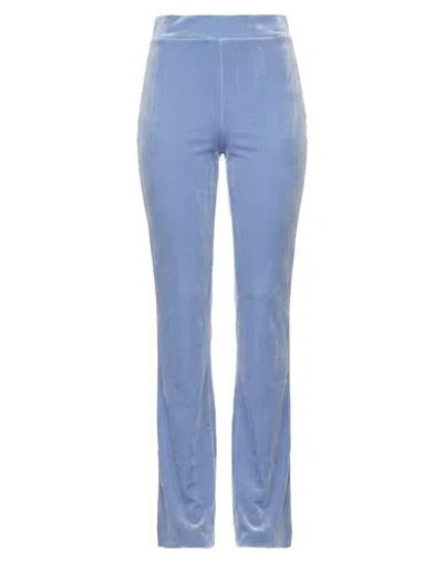 Chiara Boni La Petite Robe Woman Pants Light Blue Size 2 Polyester, Polyamide, Elastane