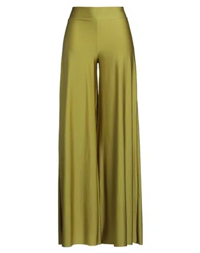 Chiara Boni La Petite Robe Woman Pants Lime Green Size 6 Polyamide, Elastane