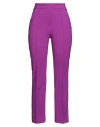 Chiara Boni La Petite Robe Woman Pants Mauve Size 6 Polyamide, Elastane