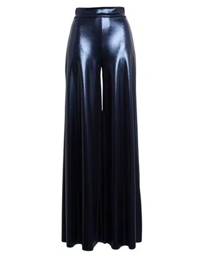 Chiara Boni La Petite Robe Woman Pants Midnight Blue Size 2 Viscose