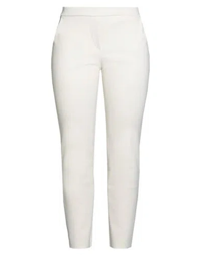 Chiara Boni La Petite Robe Woman Pants Off White Size 10 Polyamide, Elastane