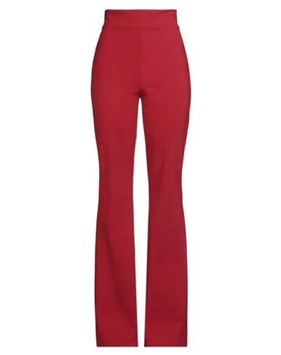 Chiara Boni La Petite Robe Woman Pants Red Size 8 Polyamide, Elastane