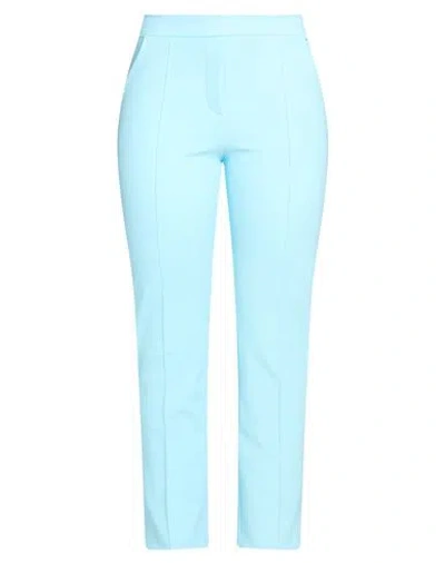 Chiara Boni La Petite Robe Woman Pants Sky Blue Size 2 Polyamide, Elastane