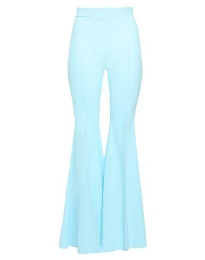 Chiara Boni La Petite Robe Woman Pants Sky Blue Size 4 Polyamide, Elastane In Multi