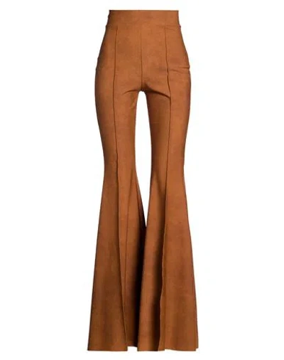 Chiara Boni La Petite Robe Woman Pants Tan Size 6 Polyamide, Elastane In Multi