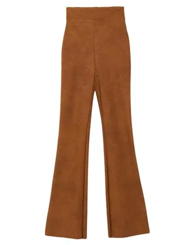 Chiara Boni La Petite Robe Woman Pants Tan Size 8 Polyamide, Elastane In Brown