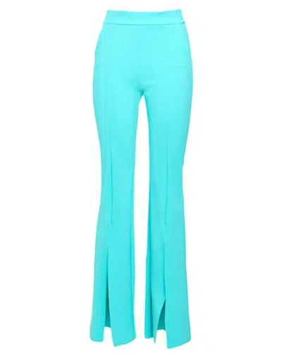 Chiara Boni La Petite Robe Woman Pants Turquoise Size 6 Polyamide, Elastane In Blue