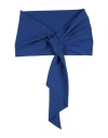 Chiara Boni La Petite Robe Woman Scarf Bright Blue Size - Polyamide, Elastane