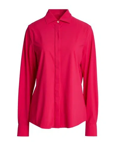Chiara Boni La Petite Robe Woman Shirt Fuchsia Size 2 Polyamide, Elastane In Pink