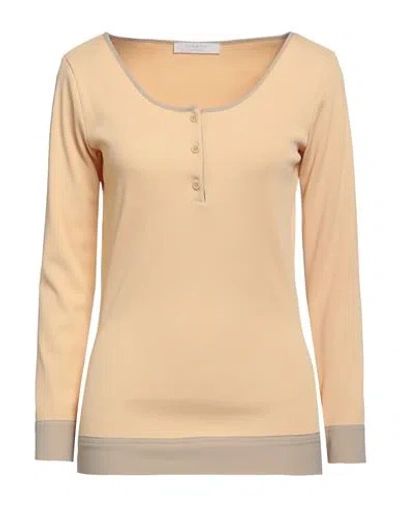 Chiara Boni La Petite Robe Woman T-shirt Apricot Size 2 Polyamide, Elastane In Orange