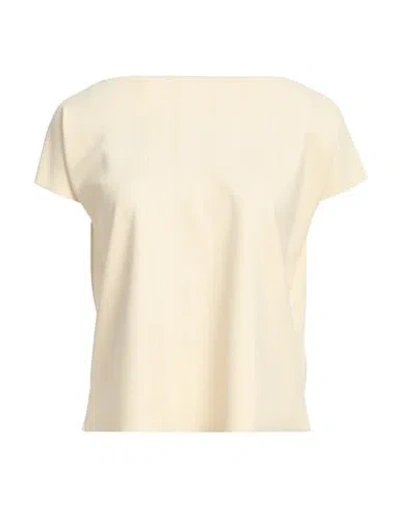 Chiara Boni La Petite Robe Woman T-shirt Beige Size 12 Polyamide, Elastane