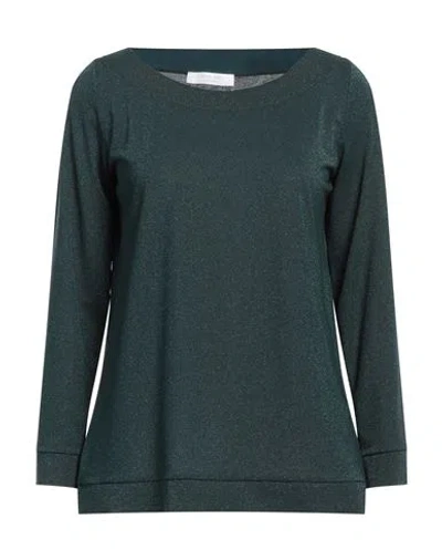 Chiara Boni La Petite Robe Woman T-shirt Dark Green Size 12 Polyamide, Elastane