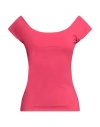 Chiara Boni La Petite Robe Woman T-shirt Garnet Size 10 Polyamide, Elastane In Red