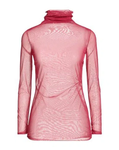 Chiara Boni La Petite Robe Woman T-shirt Garnet Size 12 Polyamide, Elastane