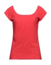 Chiara Boni La Petite Robe T-shirts In Red
