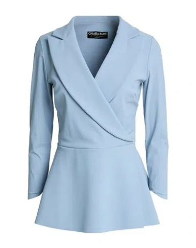 Chiara Boni La Petite Robe Woman Top Azure Size 2 Polyamide, Elastane In Blue