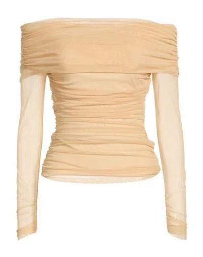 Chiara Boni La Petite Robe Woman Top Beige Size 2 Polyamide, Elastane In Nude