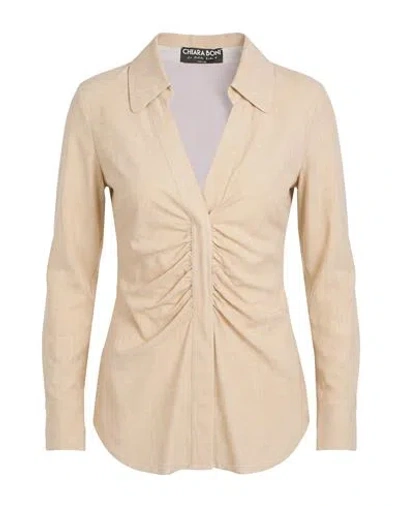 Chiara Boni La Petite Robe Woman Top Beige Size 6 Polyamide, Elastane In Neutral