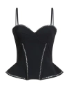 Chiara Boni La Petite Robe Woman Top Black Size 4 Polyamide, Elastane In Black
