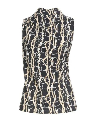 Chiara Boni La Petite Robe Woman Top Black Size 8 Polyamide, Elastane
