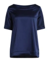 Chiara Boni La Petite Robe Woman Top Blue Size 4 Polyamide, Elastane In Blue