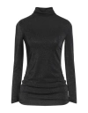 Chiara Boni La Petite Robe Woman Top Charcoal Size 4 Polyamide, Viscose, Elastane, Polyester