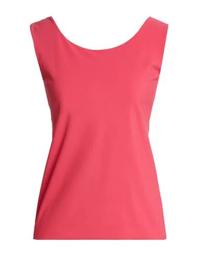 Chiara Boni La Petite Robe Woman Top Coral Size 6 Polyamide, Elastane In Pink