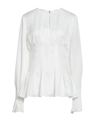 Chiara Boni La Petite Robe Woman Top Cream Size M Polyamide, Elastane