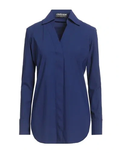Chiara Boni La Petite Robe Woman Top Dark Purple Size 4 Polyamide, Elastane In Blue