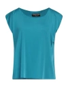 Chiara Boni La Petite Robe Woman Top Deep Teal Size 10 Viscose, Elastane