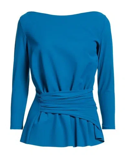 Chiara Boni La Petite Robe Woman Top Deep Teal Size 4 Polyamide, Elastane In Blue