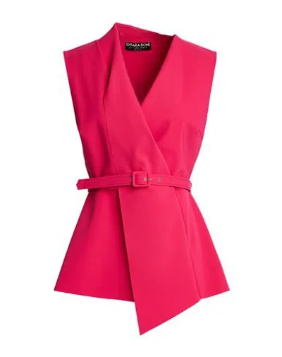 Chiara Boni La Petite Robe Woman Top Fuchsia Size 6 Polyamide, Elastane In Pink
