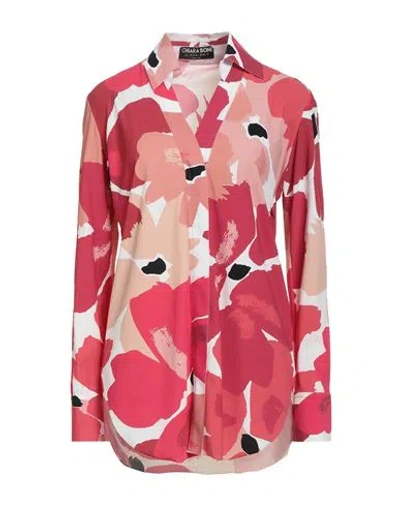 Chiara Boni La Petite Robe Woman Top Garnet Size 8 Polyamide, Elastane In Pink